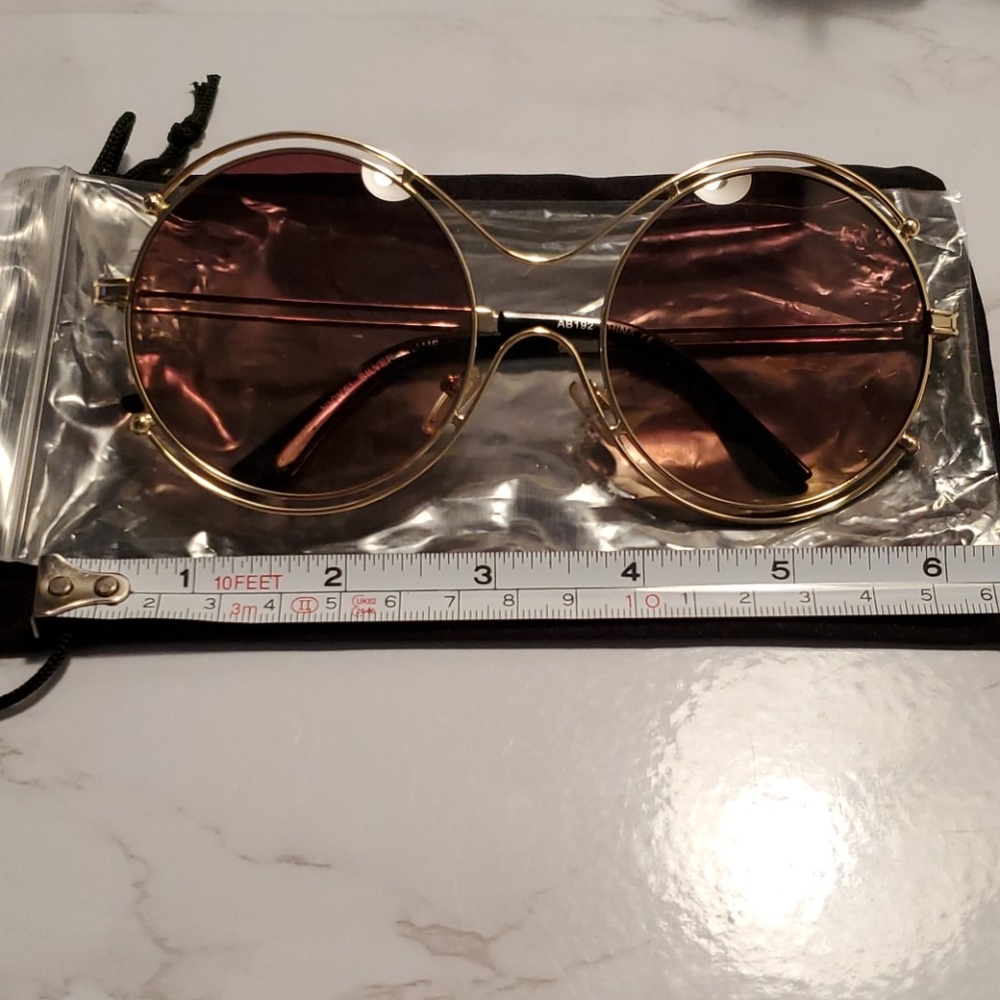 Round Smokey Lense Sunglasses